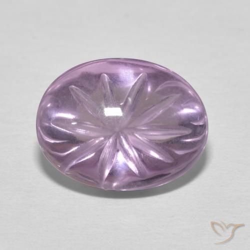 4.84ct Natural Magenta Amatista, Ovalada, Transparente