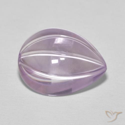 6.20ct Natural Magenta claro Amatista, En forma de pera, Transparente