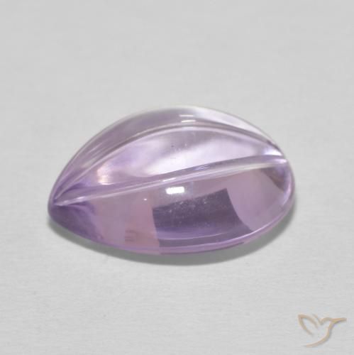 Amatista Magenta claro natural de 6.20 ct, En forma de pera, Transparente