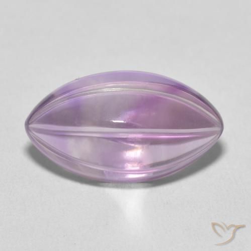 7.31ct Natural Violeta medio Amatista, Marquesa, Transparente