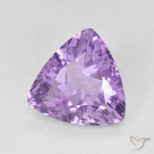 Amatista Violeta iris natural de 2.69 ct, Trillón, VVS-VS