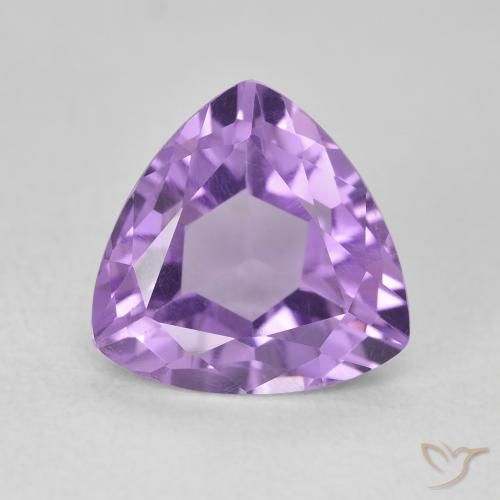 3.06ct Natural Violeta medio Amatista, Trillón, VVS-VS