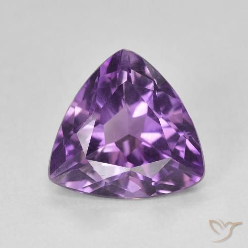 2.72ct Natural Medium Light Purplish-Violet Amatista, Trillón, VS