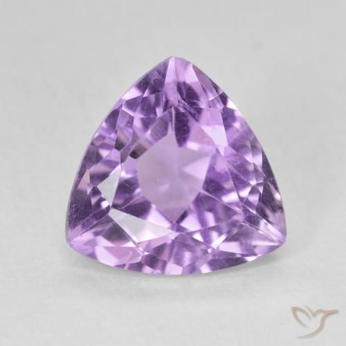 2.88ct Natural Violeta medio Amatista, Trillón, VS
