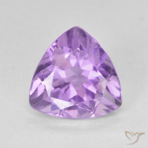 3.13ct Natural Violeta medio Amatista, Trillón, VS
