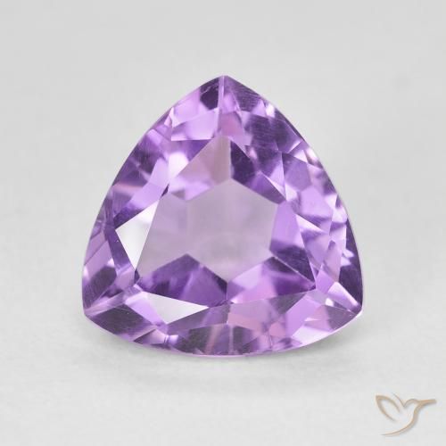 3.12ct Natural Violeta medio Amatista, Trillón, VS
