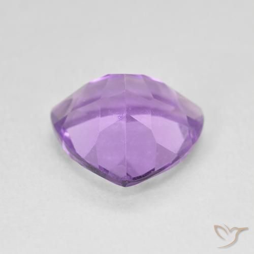 Amatista Violeta medio natural de 2.70 ct, Trillón, VS