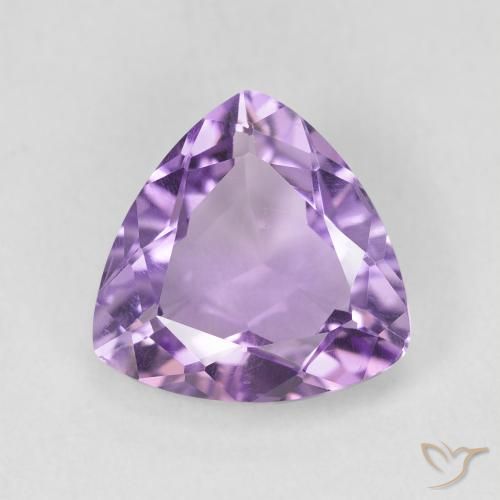 2.56ct Natural Violeta medio Amatista, Trillón, VS