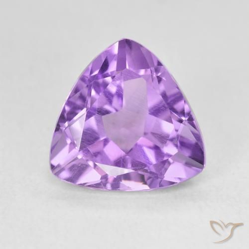 3.02ct Natural Violeta vívido Amatista, Trillón, VS