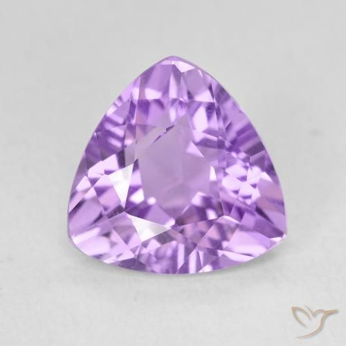 2.82ct Natural Violeta medio Amatista, Trillón, VS