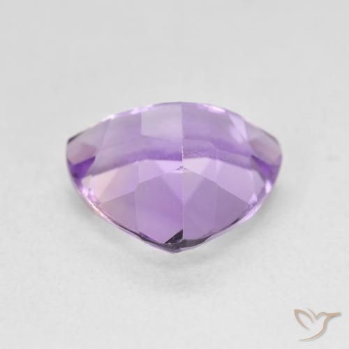 Amatista Violeta rosado natural de 2.89 ct, Trillón, VS