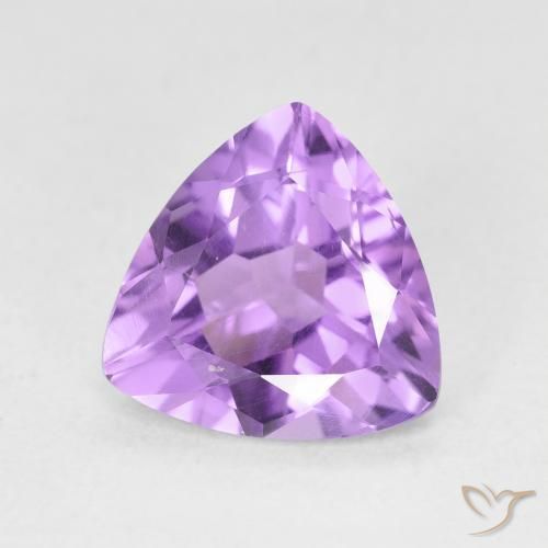 Amatista Violeta rosado natural de 2.62 ct, Trillón, VS
