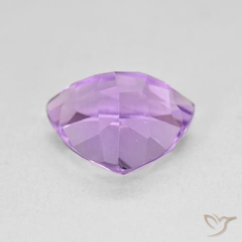 Amatista Violeta medio natural de 2.71 ct, Trillón, VS