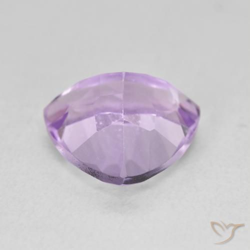 Amatista Violeta rosado natural de 3.03 ct, Trillón, VS