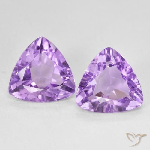 5.51ctw Natural Violeta medio Amatista, Trillón, VS