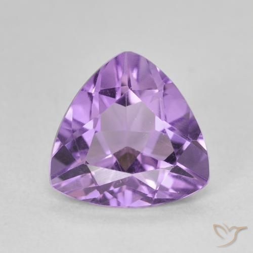 2.60ct Natural Violeta medio Amatista, Trillón, VVS