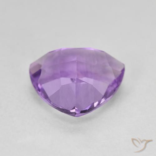 Amatista Violeta medio natural de 2.85 ct, Trillón, VVS-VS