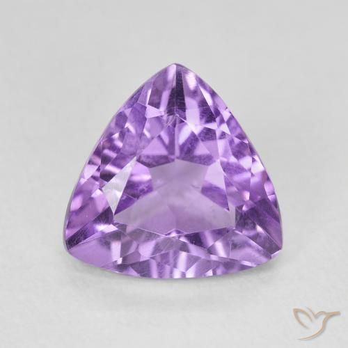 2.71ct Natural Violeta oscuro Amatista, Trillón, VVS-VS