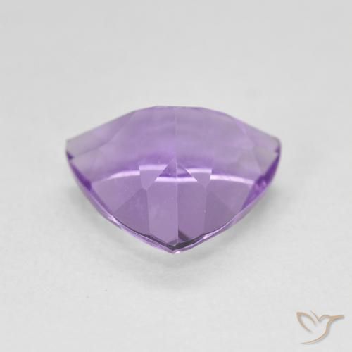 Amatista Violeta oscuro natural de 2.71 ct, Trillón, VVS-VS