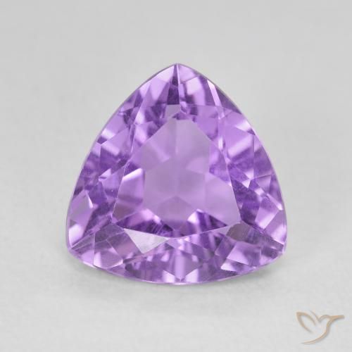 2.91ct Natural Violeta oscuro Amatista, Trillón, VVS-VS