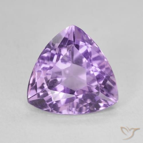 2.86ct Natural Violeta medio Amatista, Trillón, VVS-VS