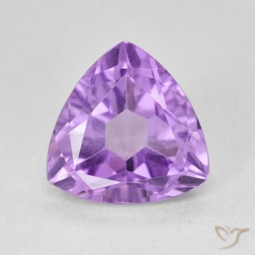 3.12ct Natural Violeta medio Amatista, Trillón, VVS-VS