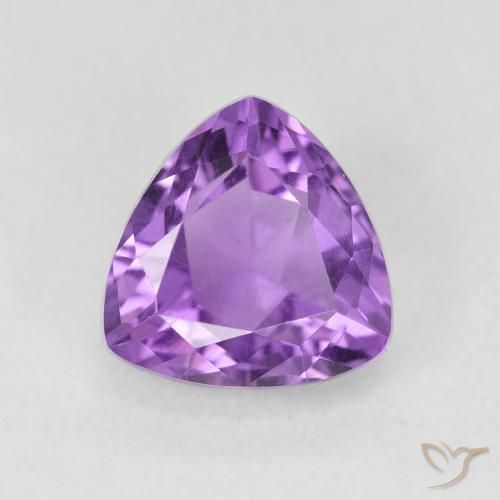 2.70ct Natural Violeta intenso Amatista, Trillón, VVS-VS