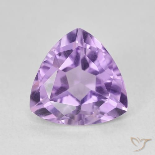 2.97ct Natural Violeta vívido Amatista, Trillón, VVS-VS