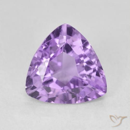 2.78ct Natural Violeta vívido Amatista, Trillón, VVS-VS