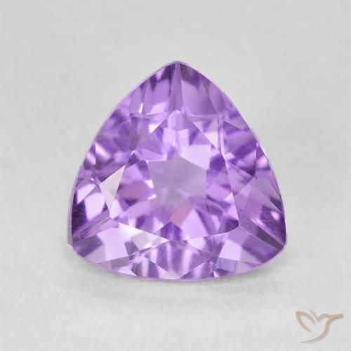 2.83ct Natural Violeta púrpura intenso Amatista, Trillón, VVS-VS