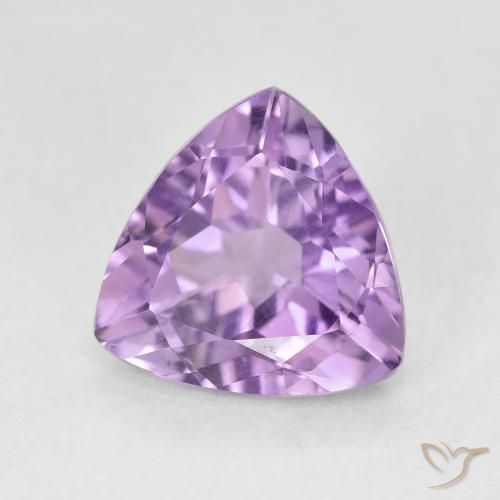 Amatista Violeta púrpura natural de 2.84 ct, Trillón, VVS-VS