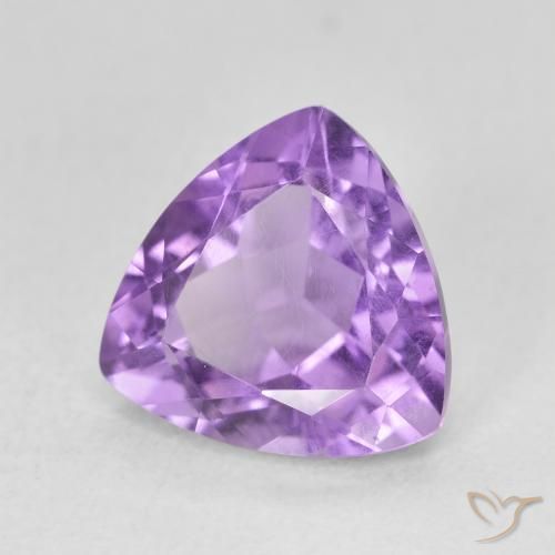 Amatista Violeta iris intenso natural de 2.99 ct, Trillón, VVS