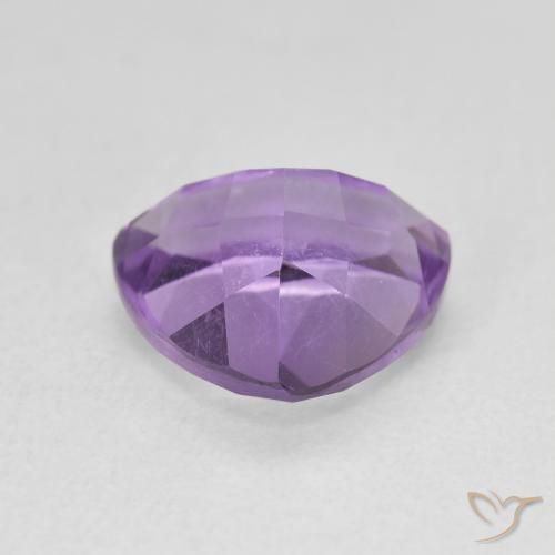Amatista Violeta iris intenso natural de 2.99 ct, Trillón, VVS