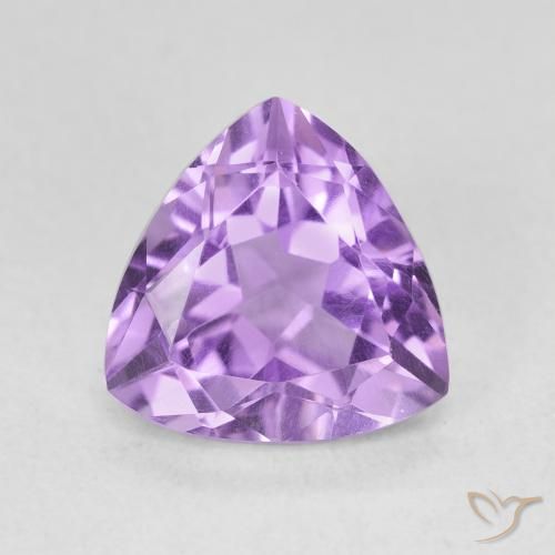 2.90ct Natural Violeta medio Amatista, Trillón, VVS