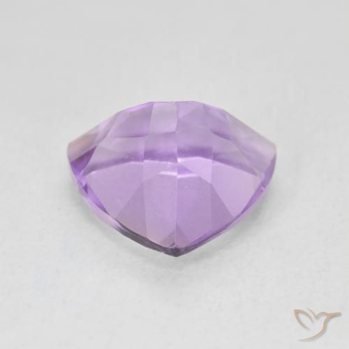 Amatista Violeta medio natural de 2.90 ct, Trillón, VVS