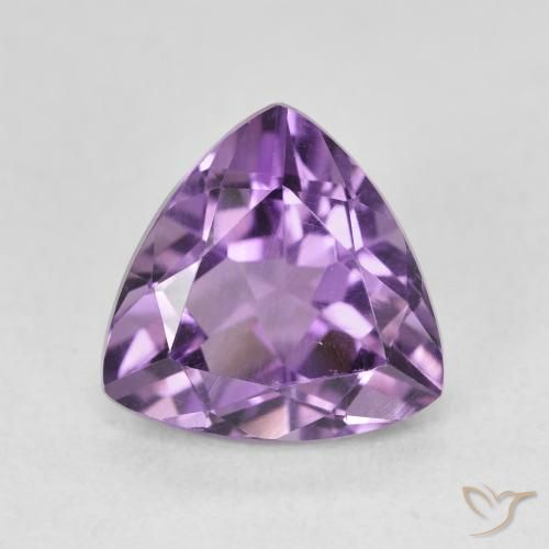 2.86ct Natural Violeta medio Amatista, Trillón, VVS