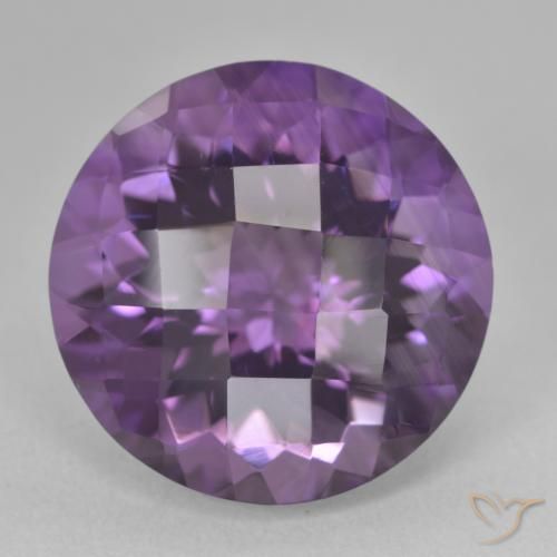 19.60ct Natural Violeta medio Amatista, Redondo, VVS-VS