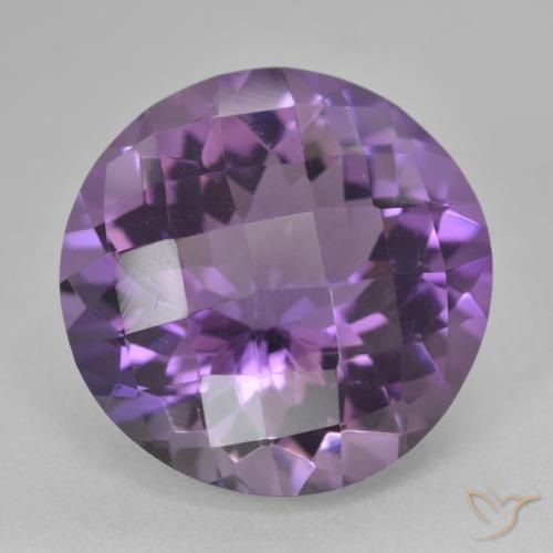 18.19ct Natural Violeta medio Amatista, Redondo, VS