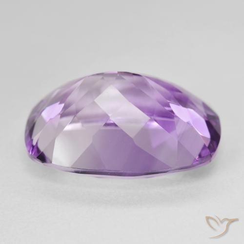 Amatista Violeta púrpura natural de 18.10 ct, Forma Cojín, VVS