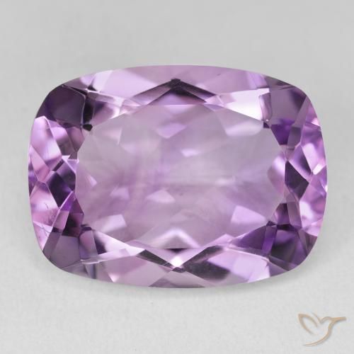 16.83ct Natural Violeta medio claro Amatista, Forma Cojín, VVS-VS