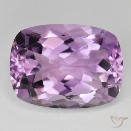 19.11ct Natural Violeta medio claro Amatista, Forma Cojín, VVS-VS