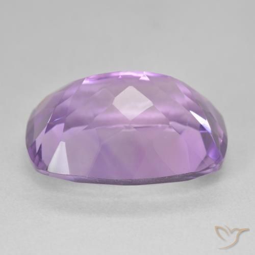 Amatista Violeta púrpura natural de 19.32 ct, Forma Cojín, VS