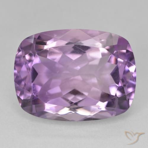 19.70ct Natural Violeta medio claro Amatista, Forma Cojín, VS