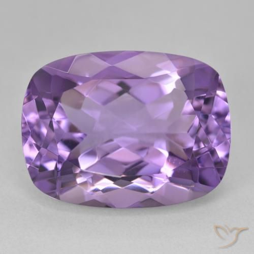 19.39ct Natural Violeta rosado Amatista, Forma Cojín, VVS