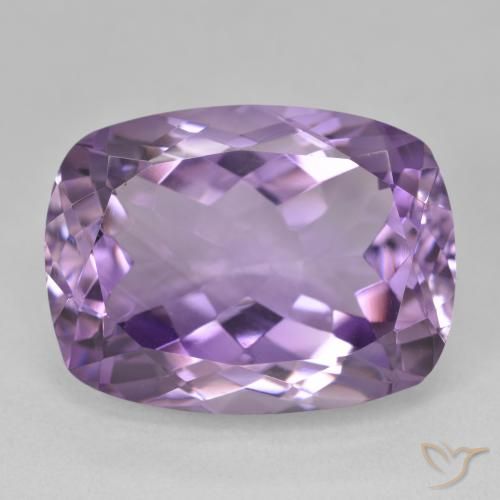 20.06ct Natural Violeta medio Amatista, Forma Cojín, VVS