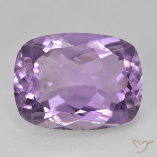18.55ct Natural Violeta medio Amatista, Forma Cojín, VVS