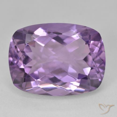 18.89ct Natural Violeta medio Amatista, Forma Cojín, VVS