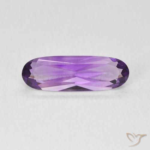 1.16ct Natural Violeta rosado Amatista, Ovalada, VVS-VS