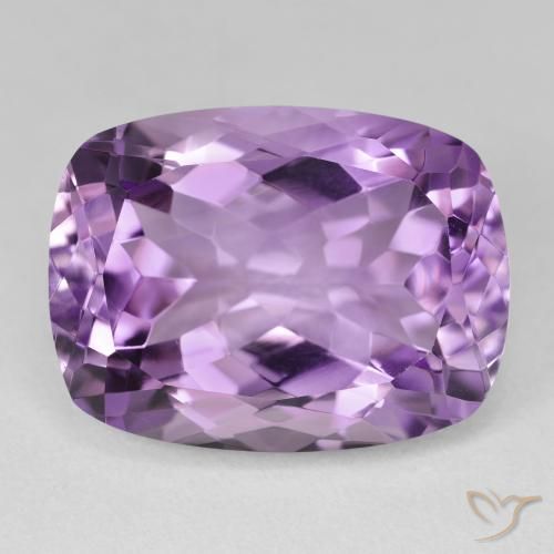 19.44ct Natural Violeta medio claro Amatista, Forma Cojín, VVS-VS