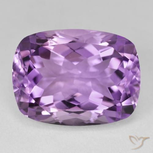20.15ct Natural Violeta medio Amatista, Forma Cojín, VVS-VS